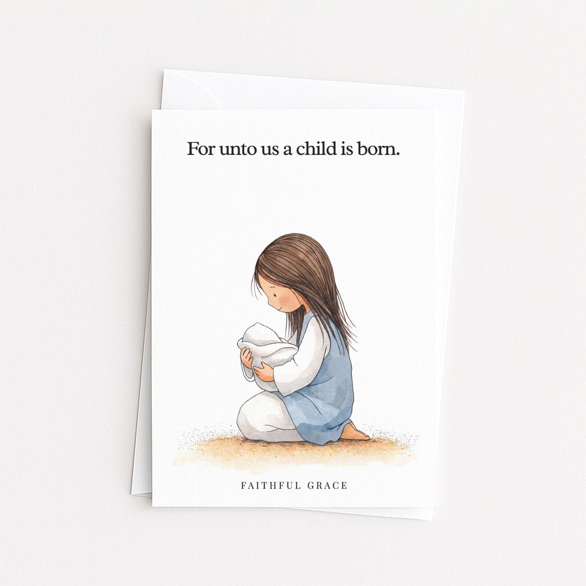 For unto us a child is born.
