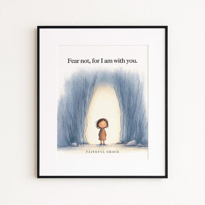 For I am with you.