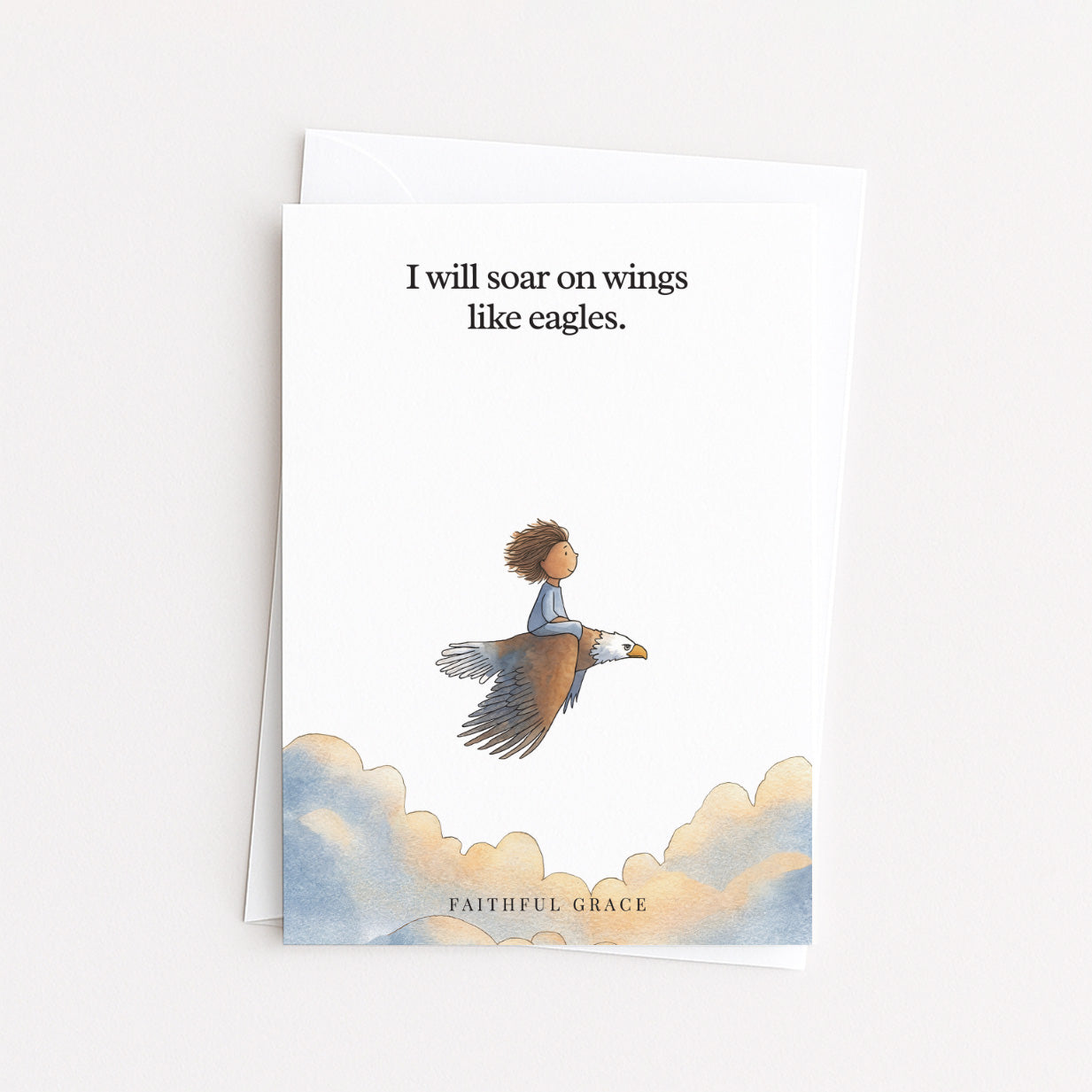Wings like eagles.