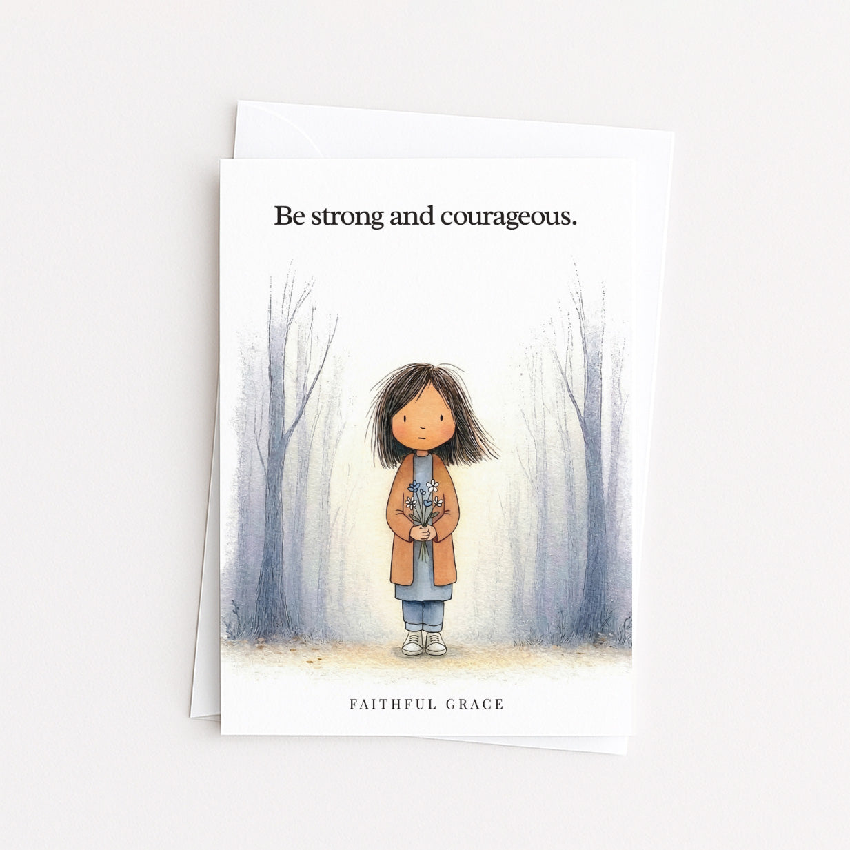 Strong and courageous.