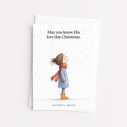 Know His love this Christmas.