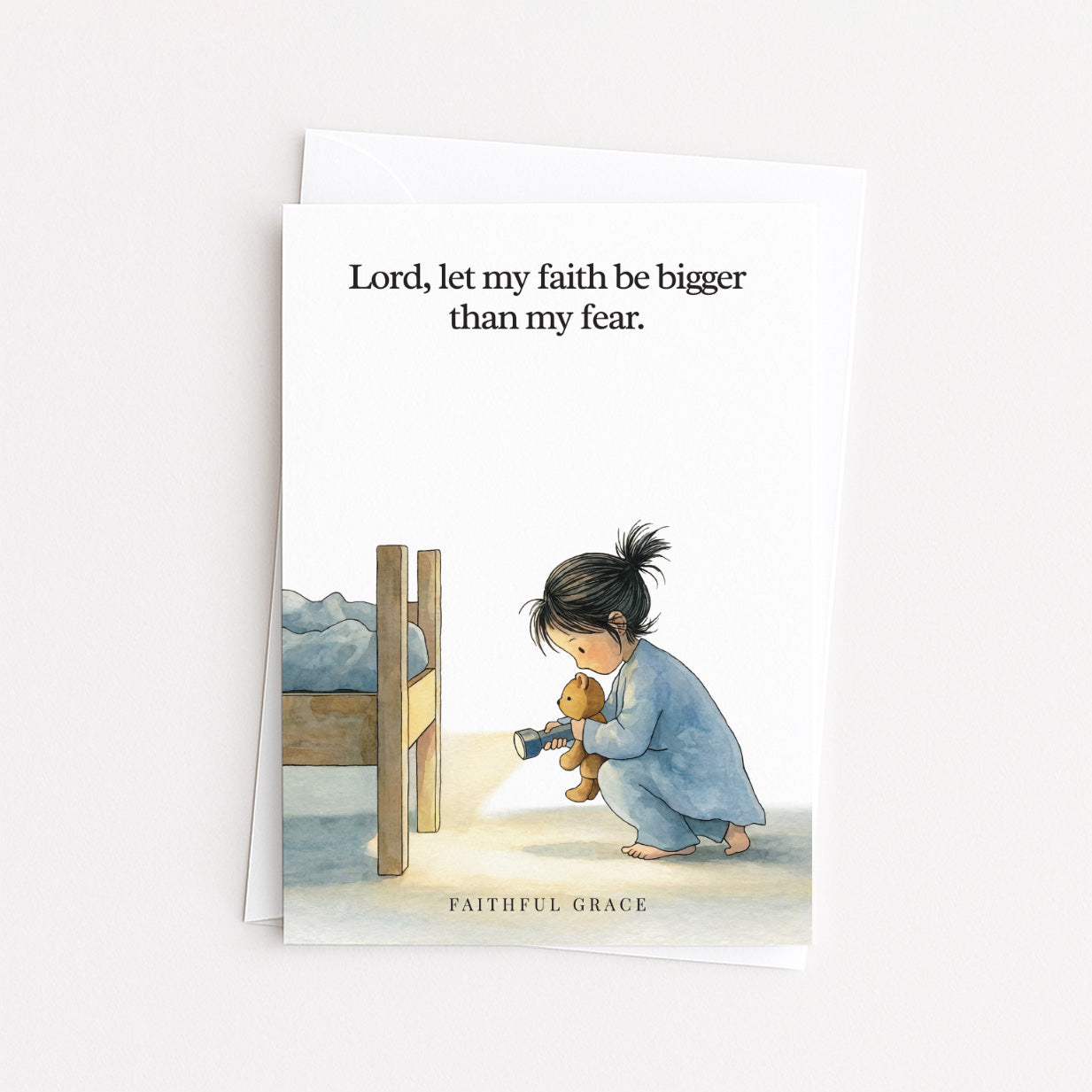 Lord, let my faith be bigger than my fear.