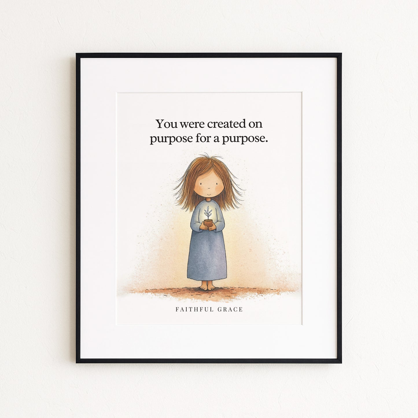 On purpose for a purpose.
