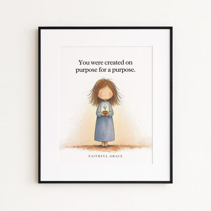 On purpose for a purpose.
