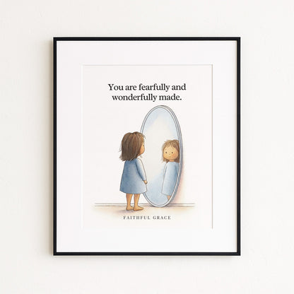 Fearfully and wonderfully made. print