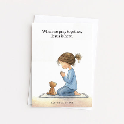 When we pray together.