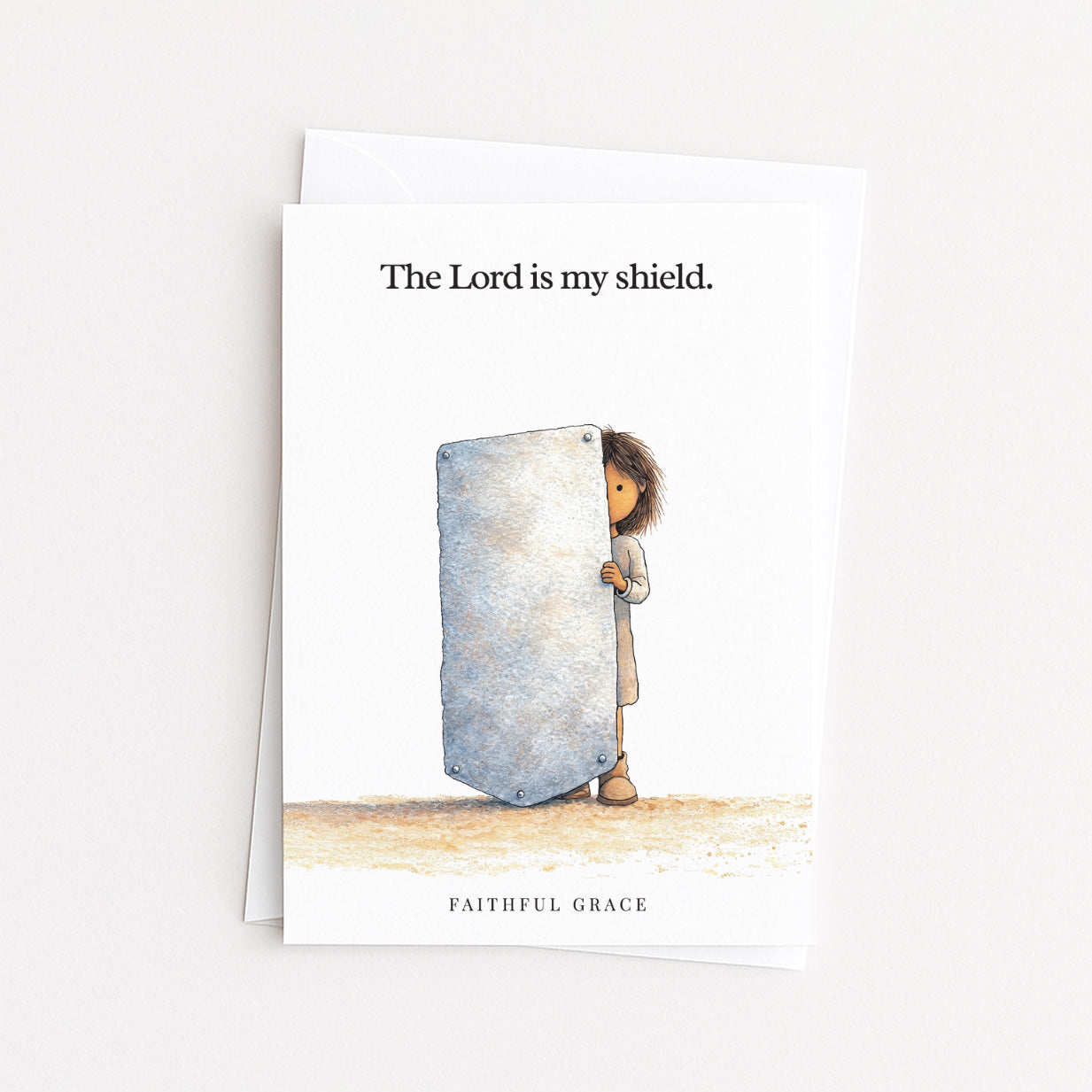The Lord is my shield.