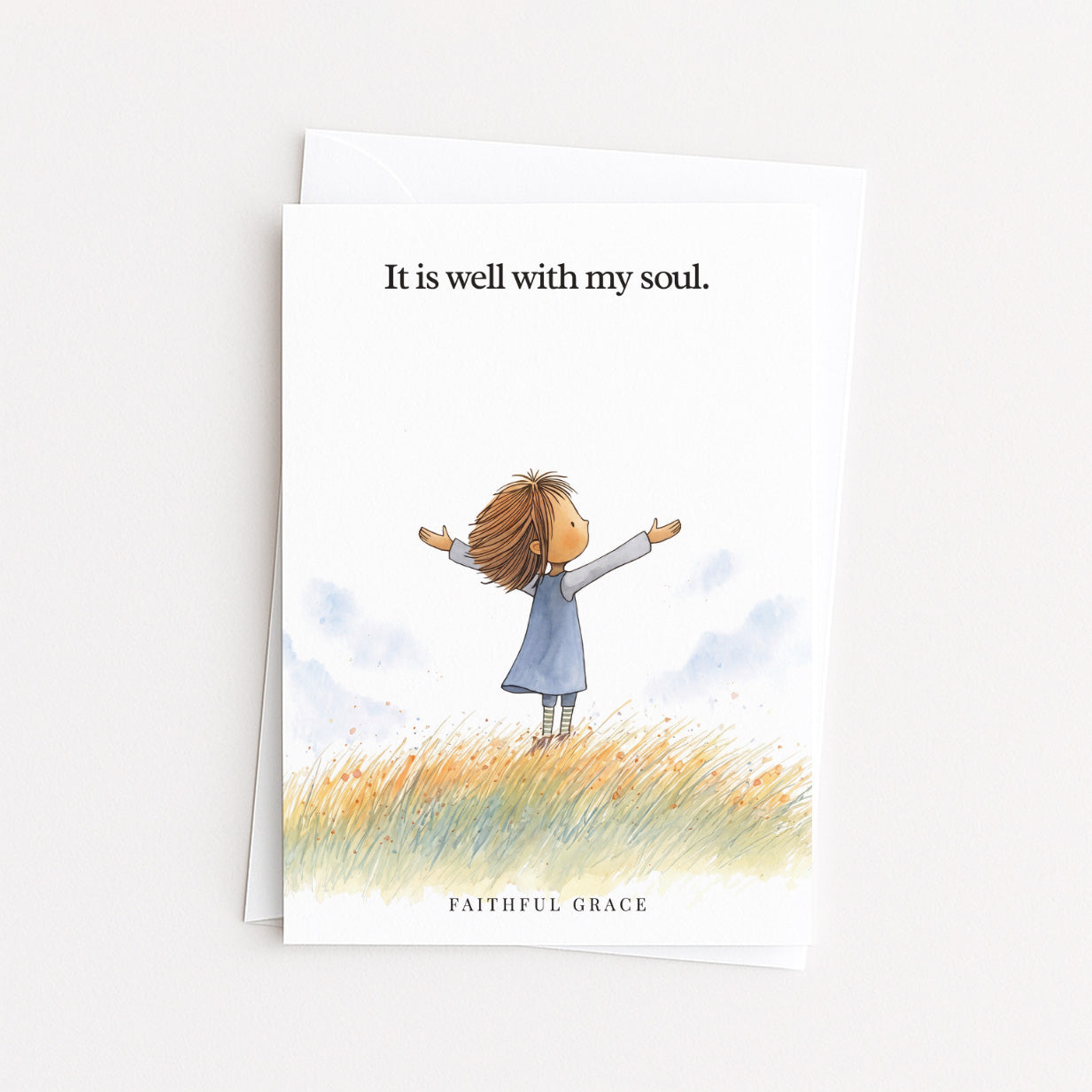 It is well with my soul.