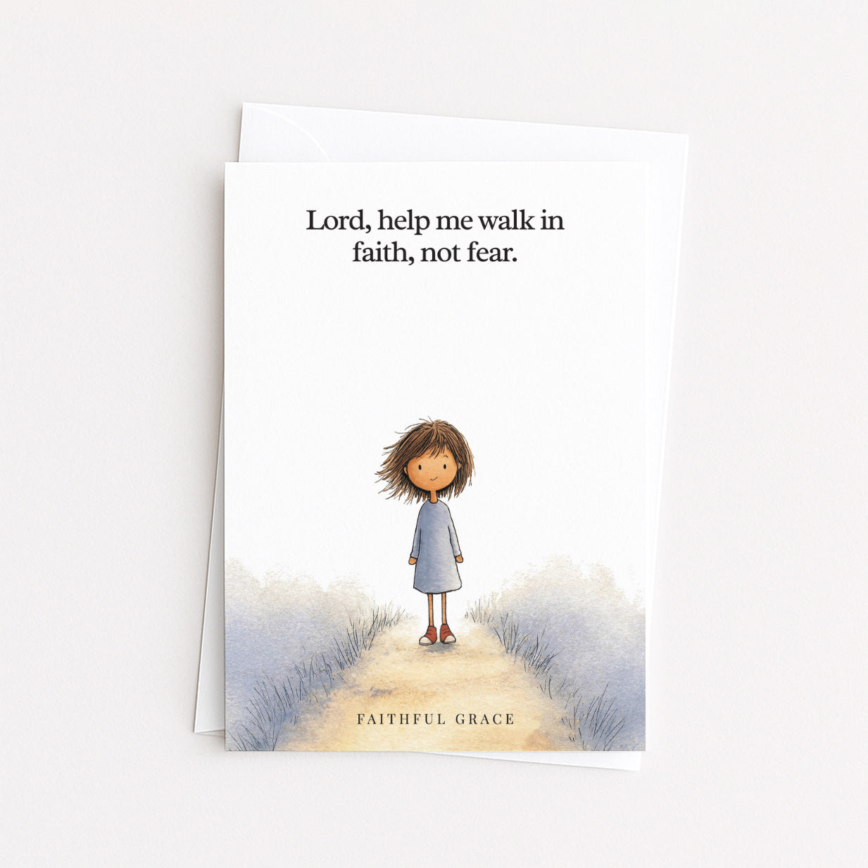 Help me walk in faith, not fear.