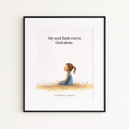My soul finds rest.