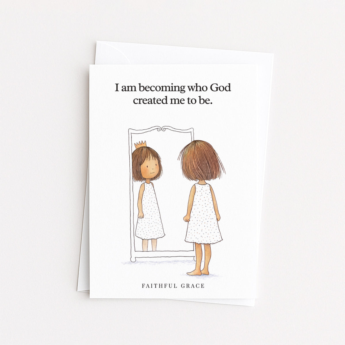 Becoming who God created me to be.