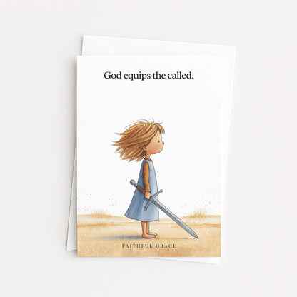God equips the called.