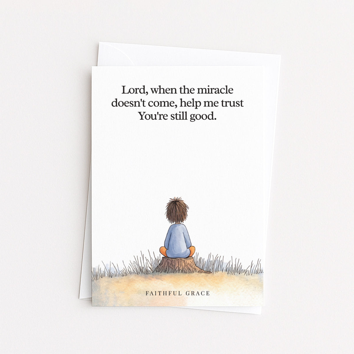 When the miracle doesn't come.
