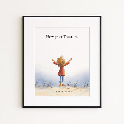 How great Thou art.