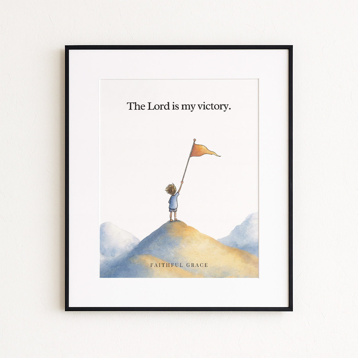 The Lord is my victory.