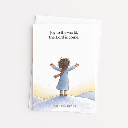 Joy to the world.