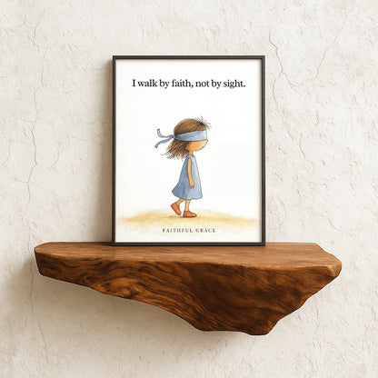 Walk by faith.