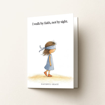 Walk by faith.