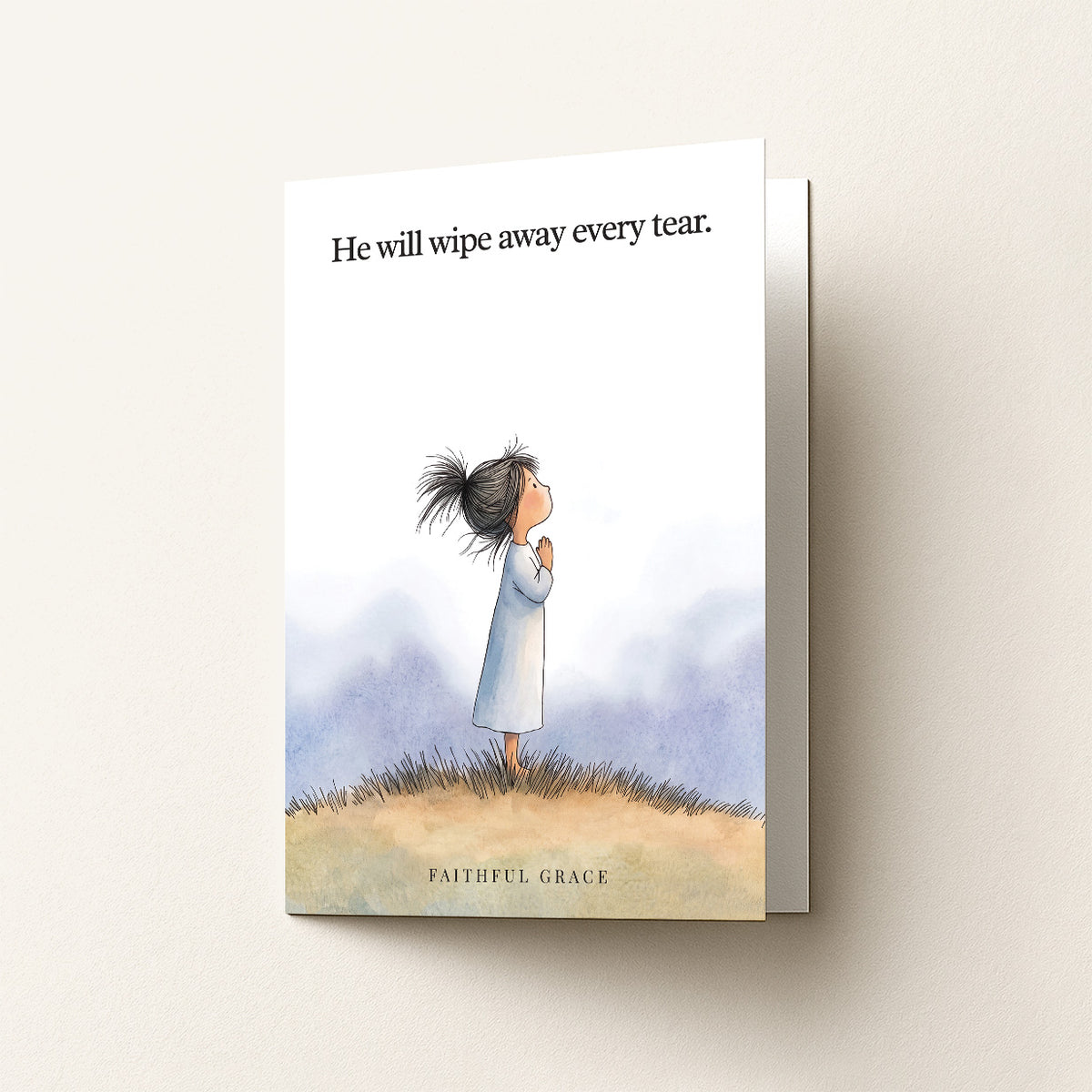 He will wipe away every tear.
