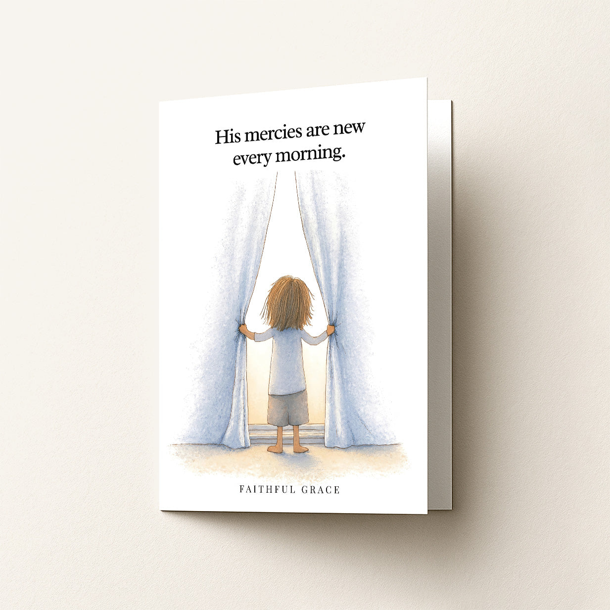 His mercies are new every morning.