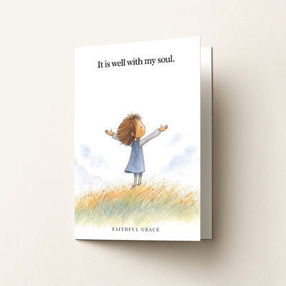It is well with my soul.
