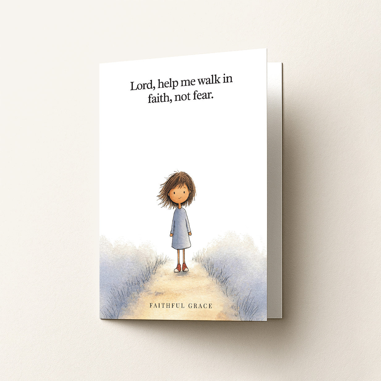 Help me walk in faith, not fear.