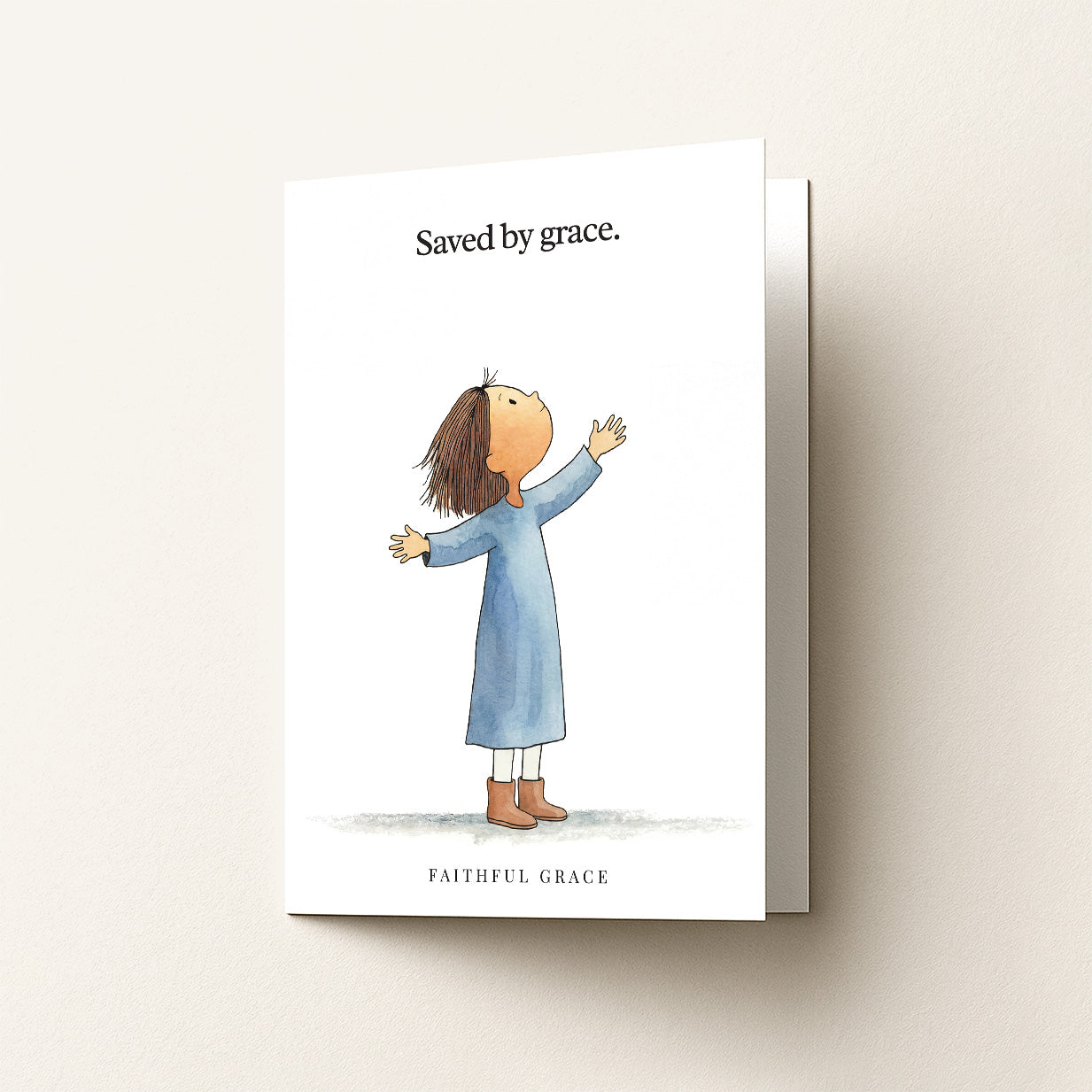 Saved by grace.