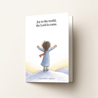Joy to the world.