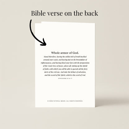 Whole armor of God.