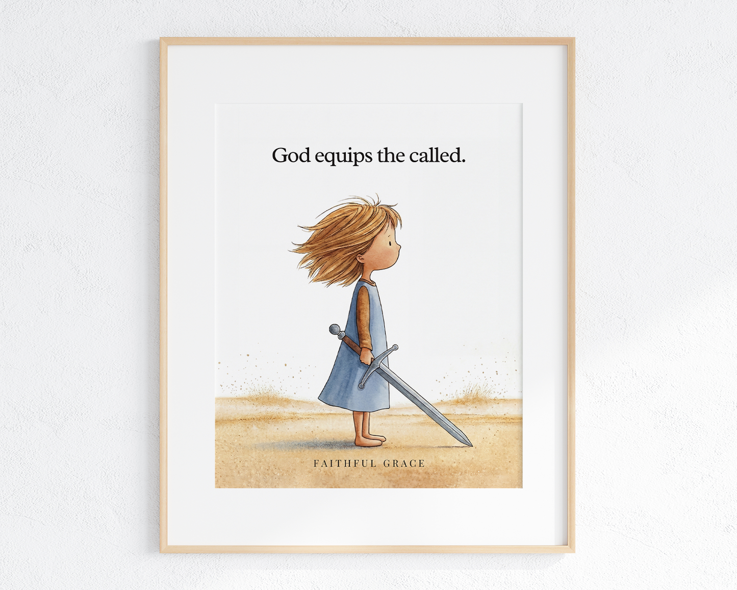 God equips the called.