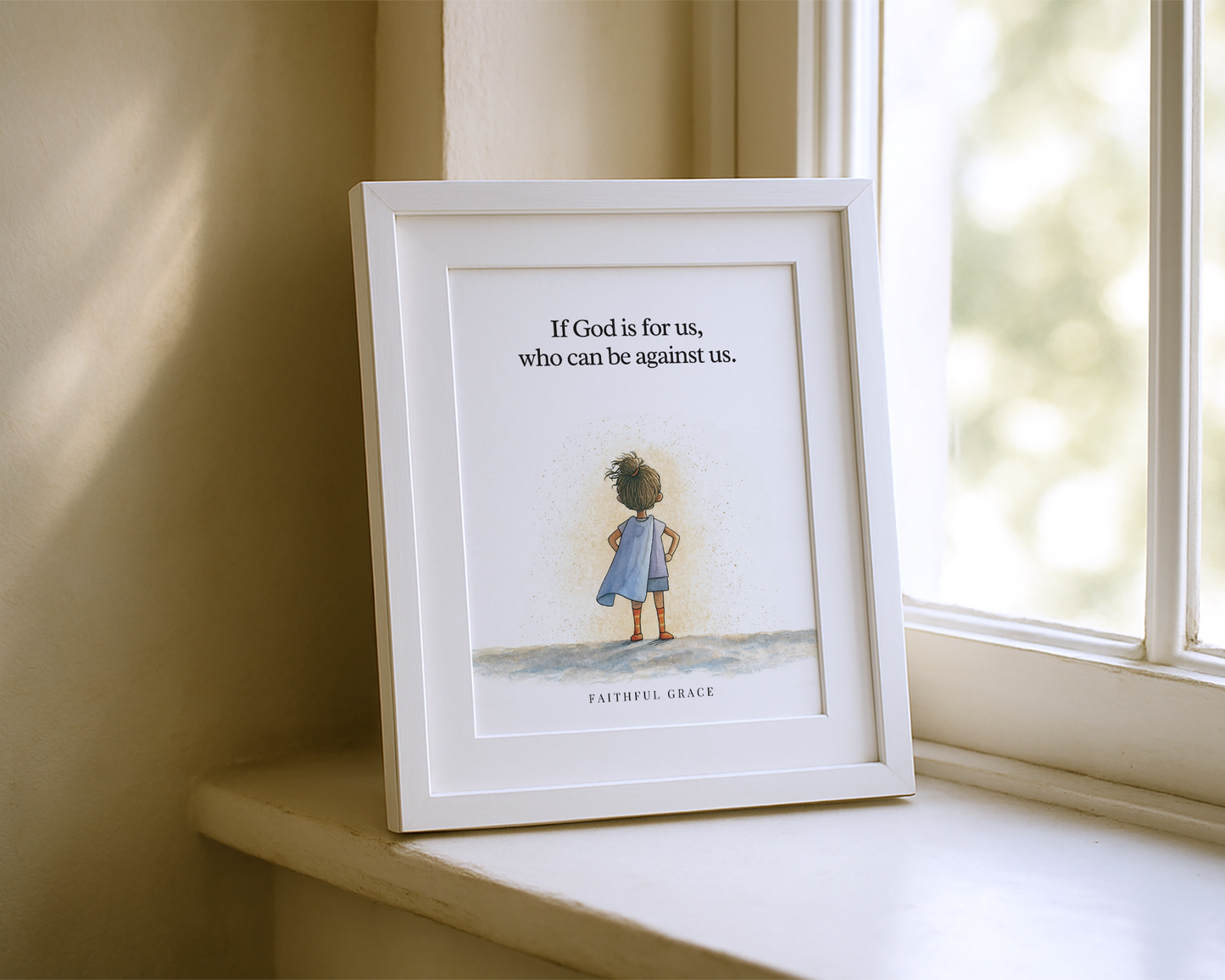 Who can be against us.