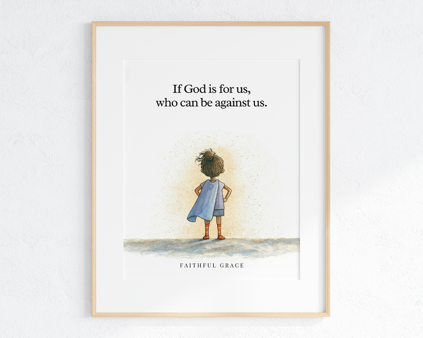 Who can be against us.